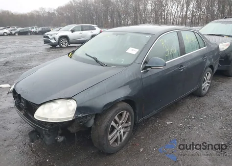 2006 Volkswagen Jetta 2.5 из США, поврежденный, VIN 3VWSG71K26M771396